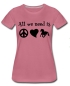 Preview: Pummelpony Shirt Peace Love Horse