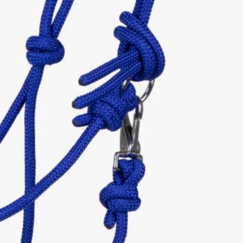 Knotenhalfter mit Clipkarabiner