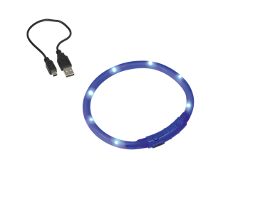LED Leuchtband "VISIBLE", 10mm blau