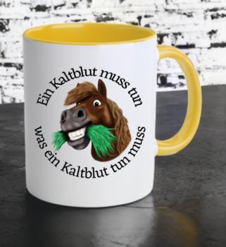 Pummelpony "Nimmersatt" Tasse