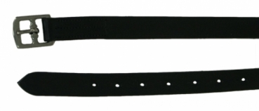 Steigbügelriemen "Basic", 125 cm schwarz