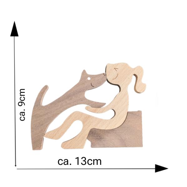 Holzfiguren Erinnerung personalisiert