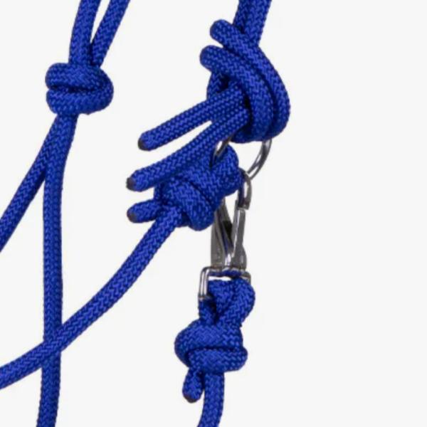 Knotenhalfter mit Clipkarabiner